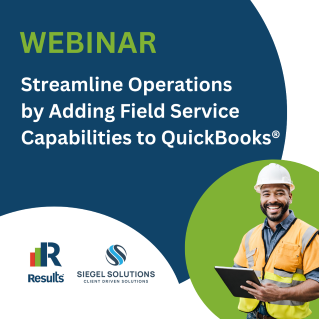 Webinar: Streamlining Operations by Adding Field Service to QuickBooks