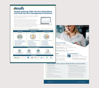 Brochure: About Results