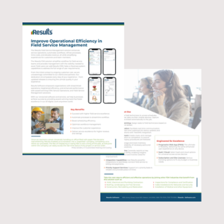 Brochure: Field Service Management