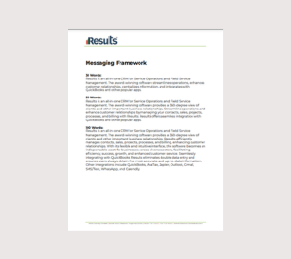Info: Messaging Framework