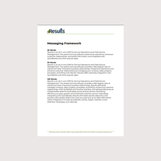 Info: Messaging Framework
