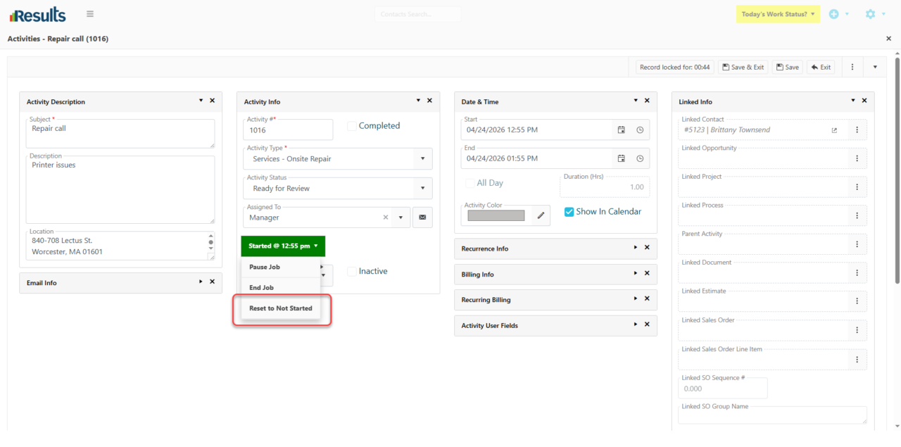 Enhanced Workflow Status Visibility & Control from Back Office ...