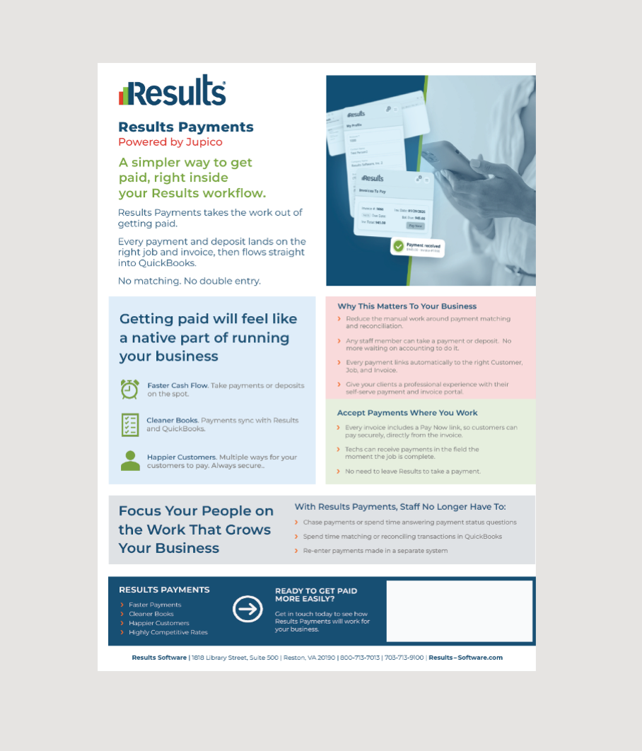 Brochure: Results Payments