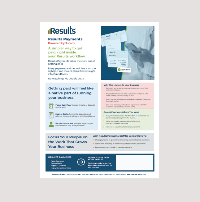 Brochure: Results Payments